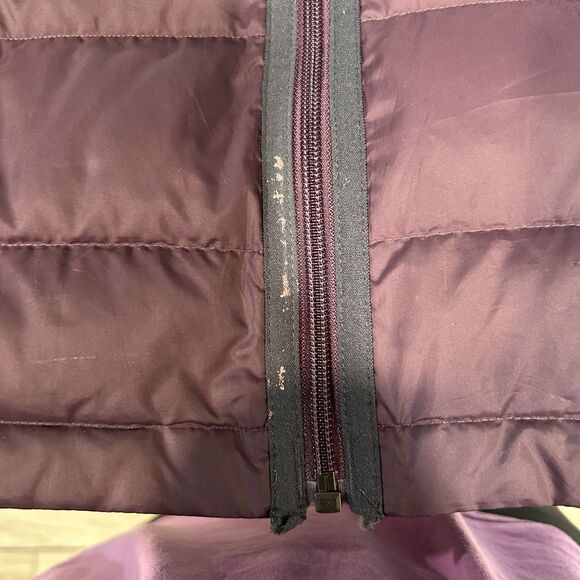 Columbia Women’s Puffer Jacket Extra Small Purple Warm Layering Zip Pockets - Picture 9 of 16